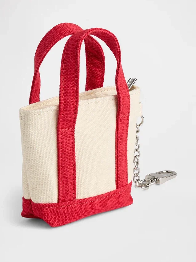Colgante para bolsa de tela con logotipo