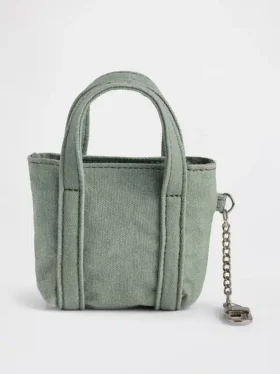 Colgante para bolsa de tela con logotipo