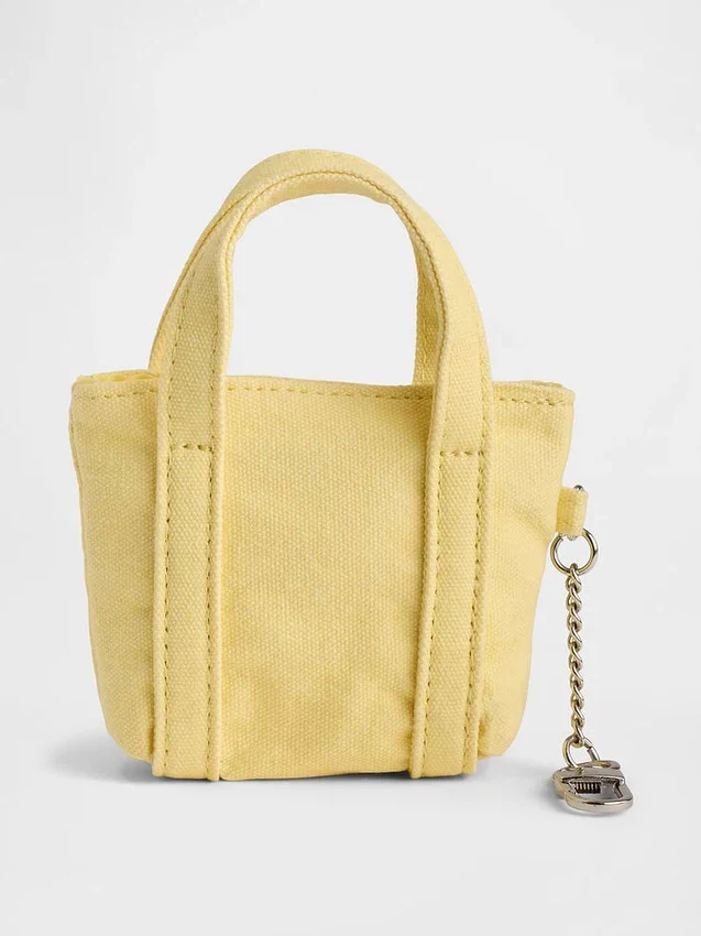 Colgante para bolsa de tela con logotipo