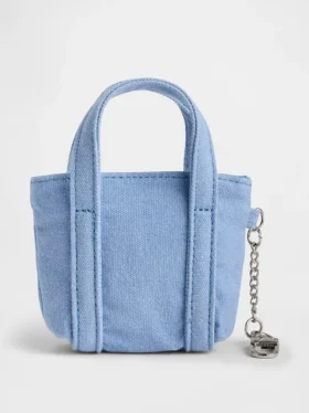 Colgante para bolsa de tela con logotipo