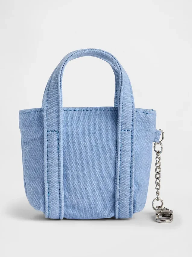 Colgante para bolsa de tela con logotipo