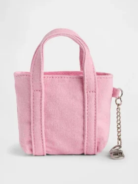 Colgante para bolsa de tela con logotipo