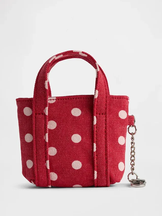 Colgante para bolsa de tela con logotipo