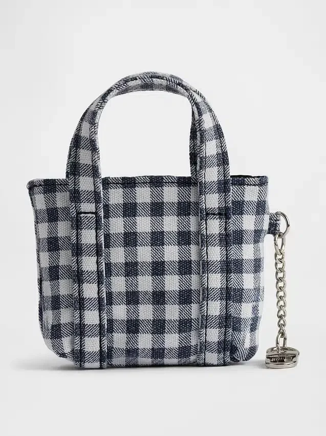 Colgante para bolsa de tela con logotipo