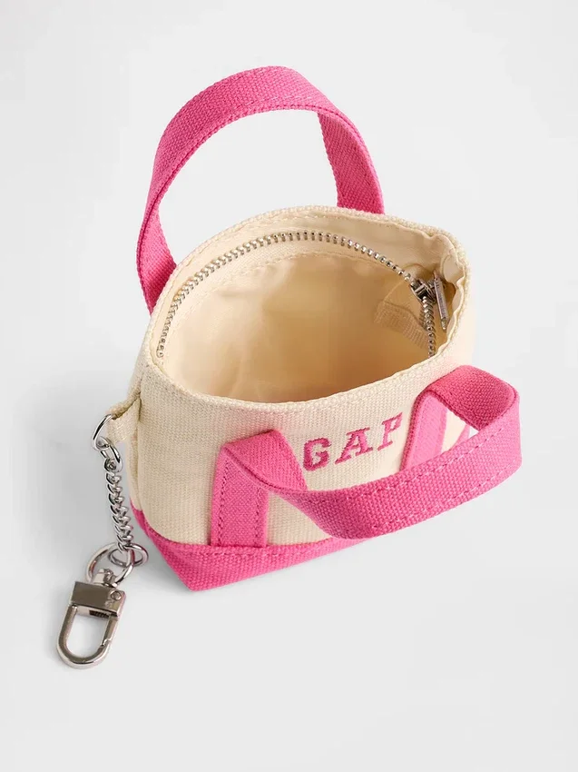Colgante para bolsa de tela con logotipo