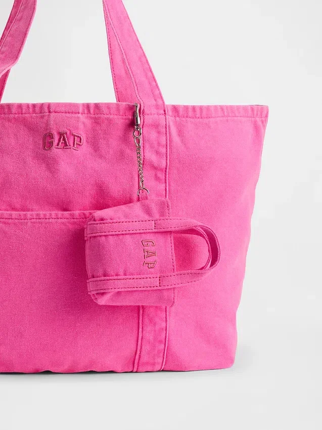 Colgante para bolsa de tela con logotipo