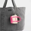 Colgante para bolsa de tela con logotipo