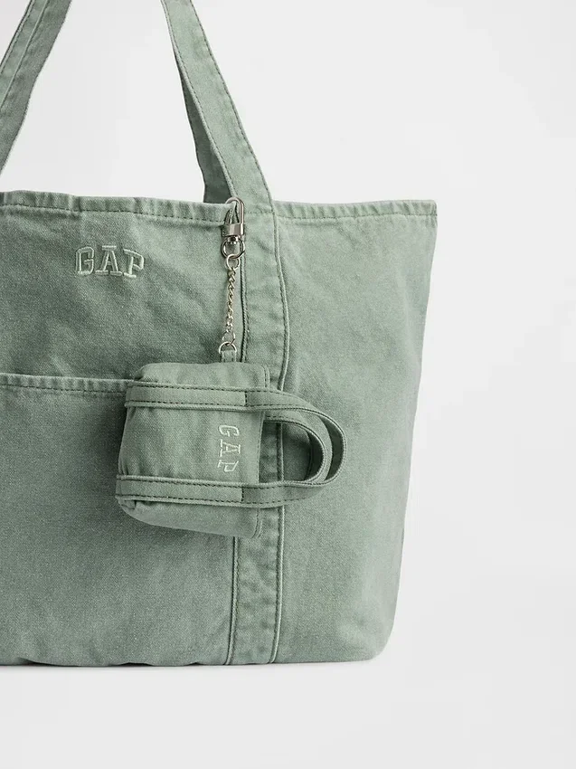 Colgante para bolsa de tela con logotipo