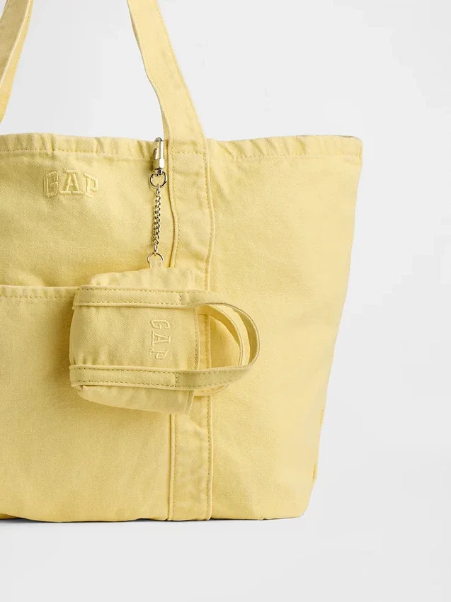 Colgante para bolsa de tela con logotipo