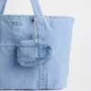 Colgante para bolsa de tela con logotipo