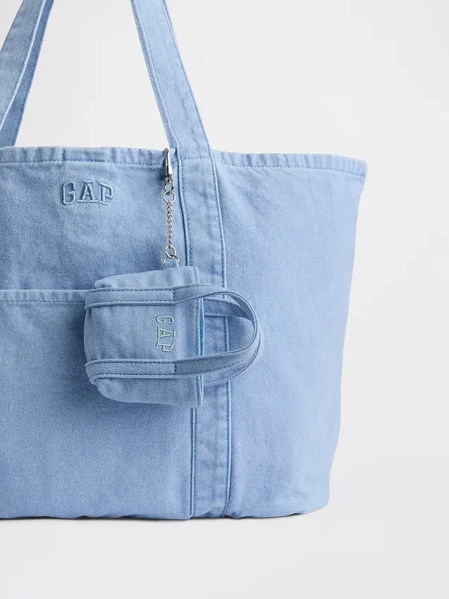 Colgante para bolsa de tela con logotipo