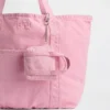 Colgante para bolsa de tela con logotipo