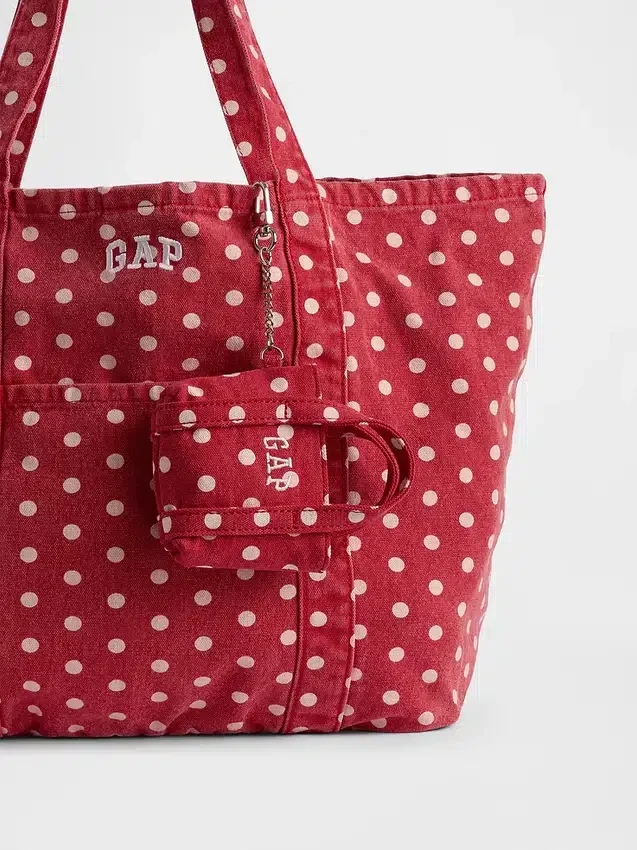 Colgante para bolsa de tela con logotipo
