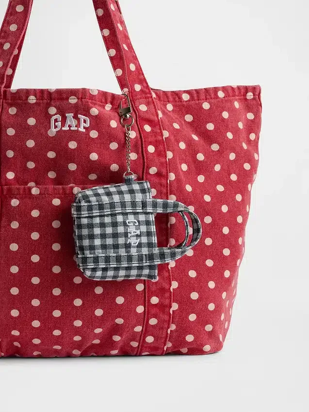 Colgante para bolsa de tela con logotipo