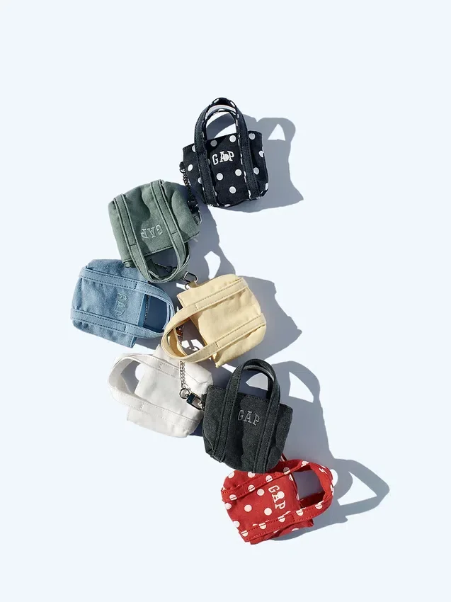 Colgante para bolsa de tela con logotipo