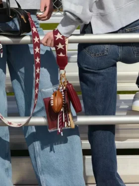 Colgante para bolso de fútbol americano de Shiraleah
