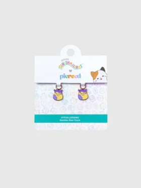 Colgantes Benito de Squishmallows de Pierced Co para aretes tipo huggie