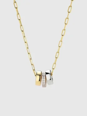 Collar con dijes de Ana Luisa Tyler