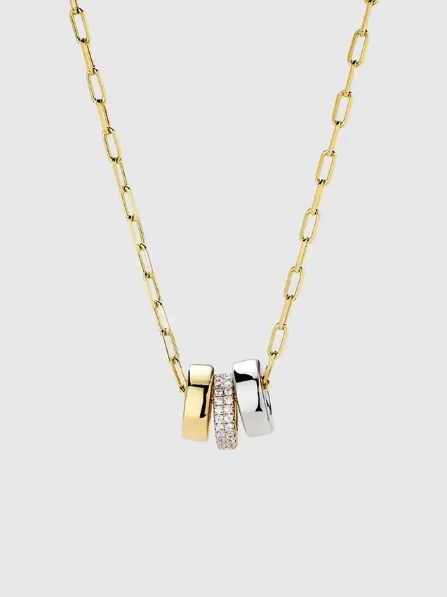 Collar con dijes de Ana Luisa Tyler