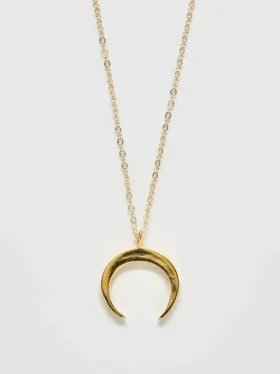 Collar de luna creciente dorado de Admiral Row