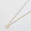 Collar delicado con iniciales de Admiral Row