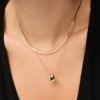 Collar Mini Pebble de oro de Ana Luisa