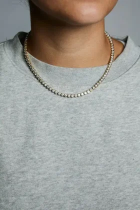 Collar tipo tenis con bisel de Hart
