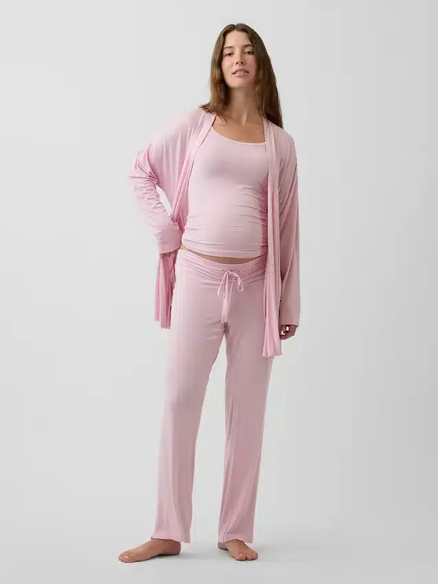 Conjunto de 3 piezas premamá en modal supersuave