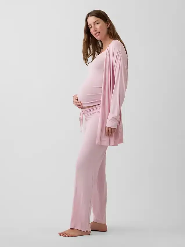 Conjunto de 3 piezas premamá en modal supersuave