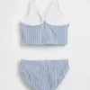 Conjunto de baño de dos piezas tipo tankini para niños