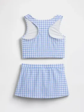 Conjunto de baño para niños con tankini y falda-pantalón