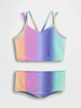 Conjunto de baño para niños con tankini y pantalones cortos tipo «boy short»