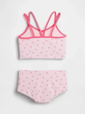 Conjunto de baño para niños con tankini y pantalones cortos tipo «boy short»