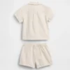 Conjunto de camisa con bolsillo para bebé