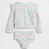Conjunto de dos piezas de traje de baño con protección solar para Bebé y Niño
