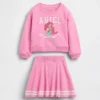 Conjunto de falda-pantalón de felpa Vintagesoft de GAP × Disney para Bebés y Niños