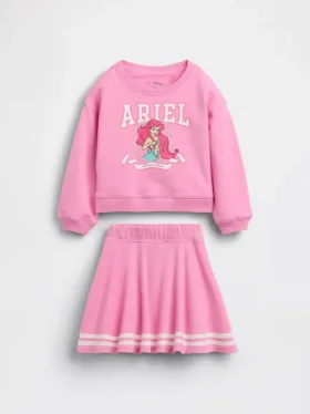 Conjunto de falda-pantalón de felpa Vintagesoft de GAP × Disney para Bebés y Niños