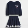 Conjunto de falda-pantalón de felpa Vintagesoft de GAP × Disney para Bebés y Niños