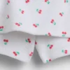 Conjunto de falda-pantalón de rizo para niños