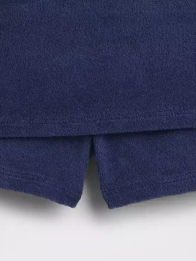 Conjunto de falda-pantalón de rizo para niños
