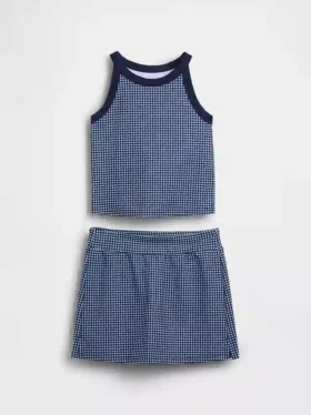 Conjunto de falda-pantalón deportivo para niños