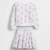 Conjunto de falda-pantalón floral Vintagesoft para Bebé y Niño