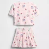 Conjunto de falda-pantalón para bebés y niños de GAP × Disney