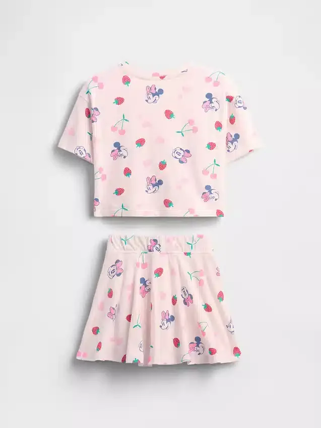 Conjunto de falda-pantalón para bebés y niños de GAP × Disney