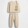 Conjunto de jerséu para bebé CashSoft con el oso Brannan