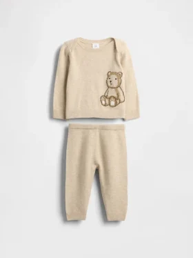 Conjunto de jerséu para bebé CashSoft con el oso Brannan