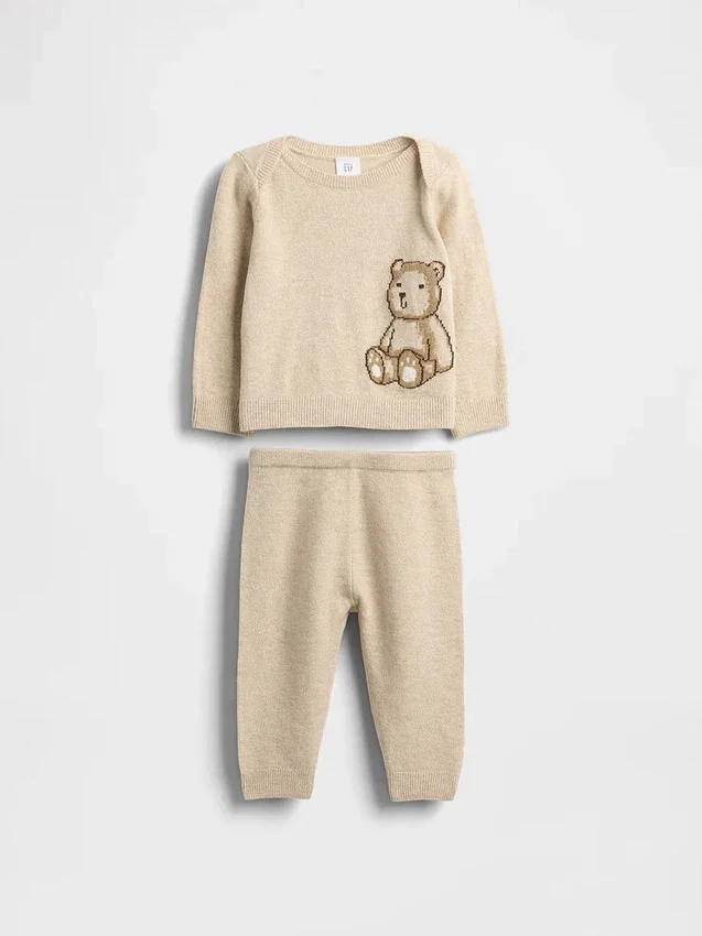 Conjunto de jerséu para bebé CashSoft con el oso Brannan