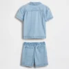 Conjunto de mezclilla para bebés y niños
