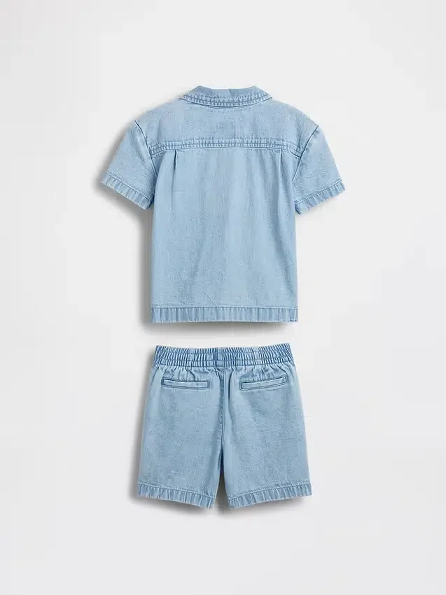 Conjunto de mezclilla para bebés y niños