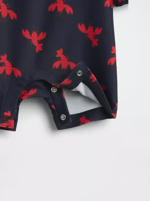 Conjunto de natación con camiseta protectora para bebé